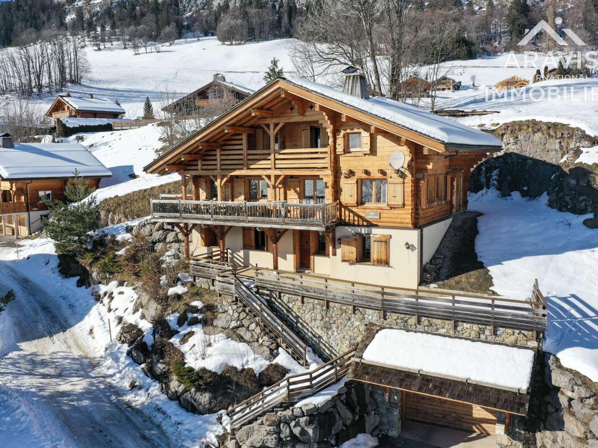 Chalet Independant Spacieux, 18 Pers, 7 Chambres, Wifi, Proche Commerces! - Fr-1-391-29 Le Grand-Bornand Exterior photo